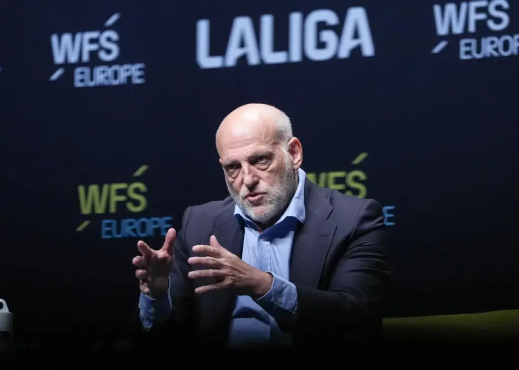 Gianni Infantino: La Liga's Javier Tebas says it is Fifa president's 'time to go'