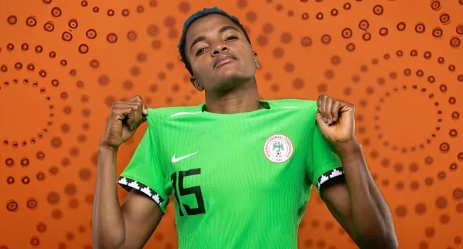 Super Falcons, forward, Rasheedat Ajibade