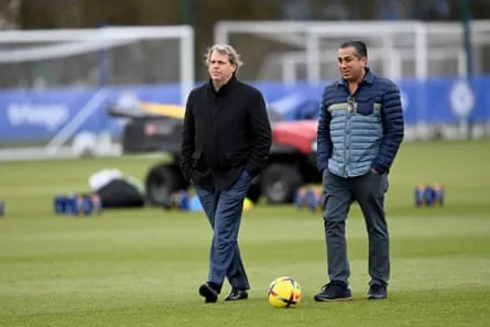 Todd Boehly and Behdad Eghbali.